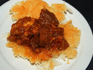 Tahdig(Gheymeh)